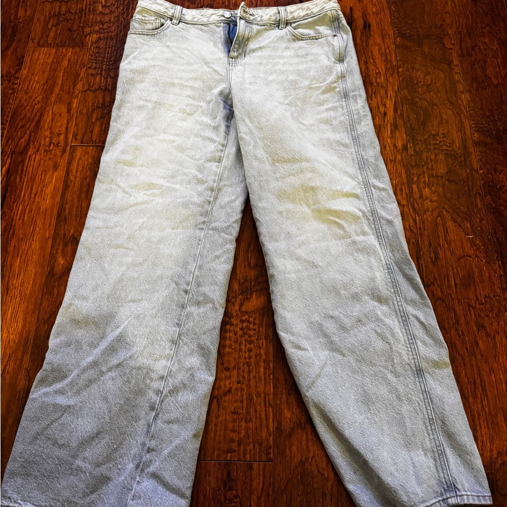 PacSun Light Gray Flare Women's Jeans